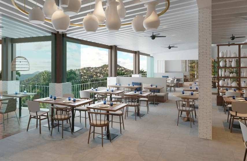 德尼亚拉塞拉万豪高尔夫度假村及水疗中心 外观 照片 The restaurant
